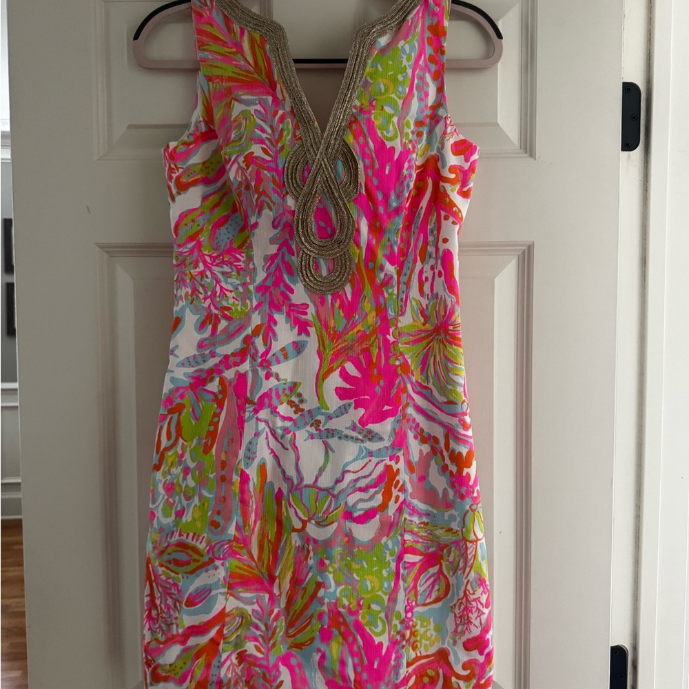 Lilly Pulitzer Pink and Cream Dress